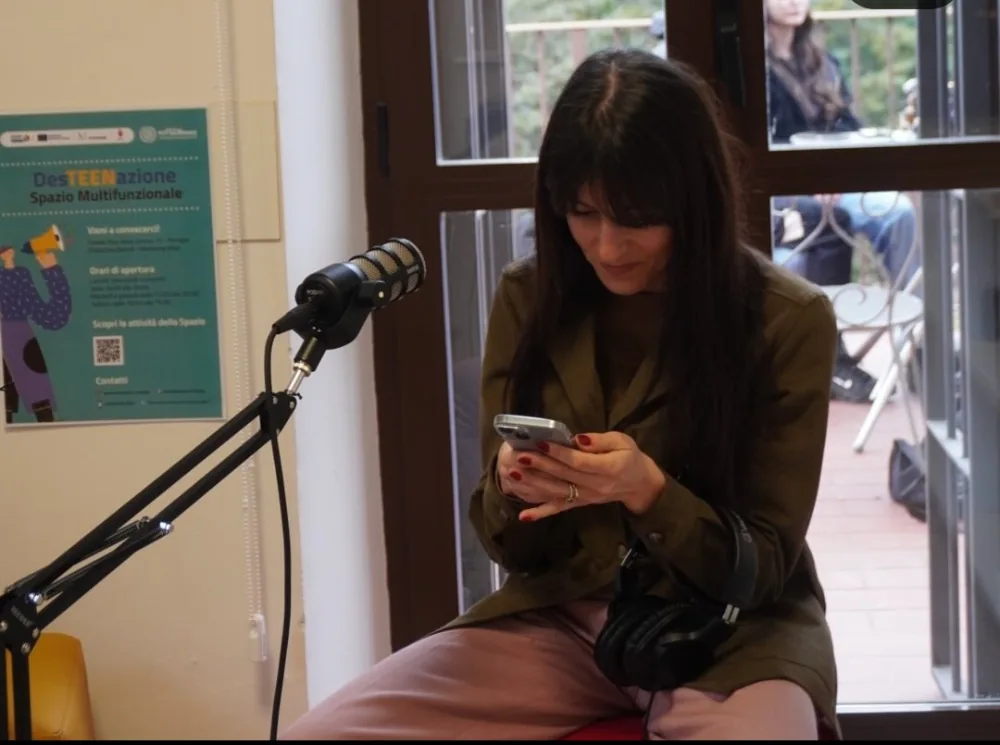 Preparazione del podcast desTEENazione